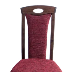 Clearance Wohnen Elegante Esszimmer Stühle in Rot Nelly & Nussbaum (2er Set)