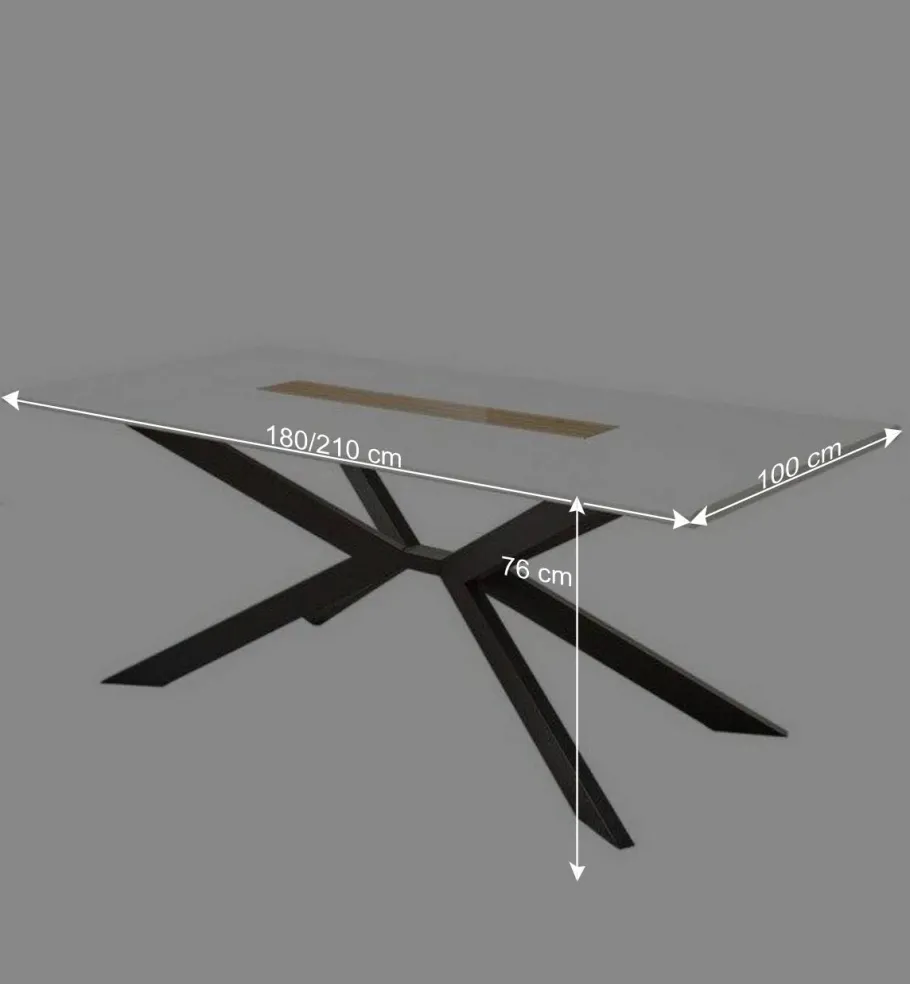 Hot Wohnen Elegante Sitzgruppe siebenteilig - Niam (siebenteilig)