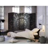 Hot Wohnen Elegante Trennwand in Braun & Gold - Arwen