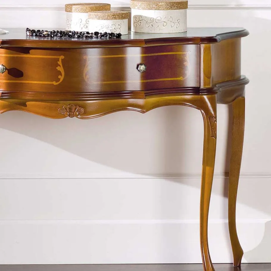 New Wohnen Eleganter Konsolentisch Dentro im Barock Design