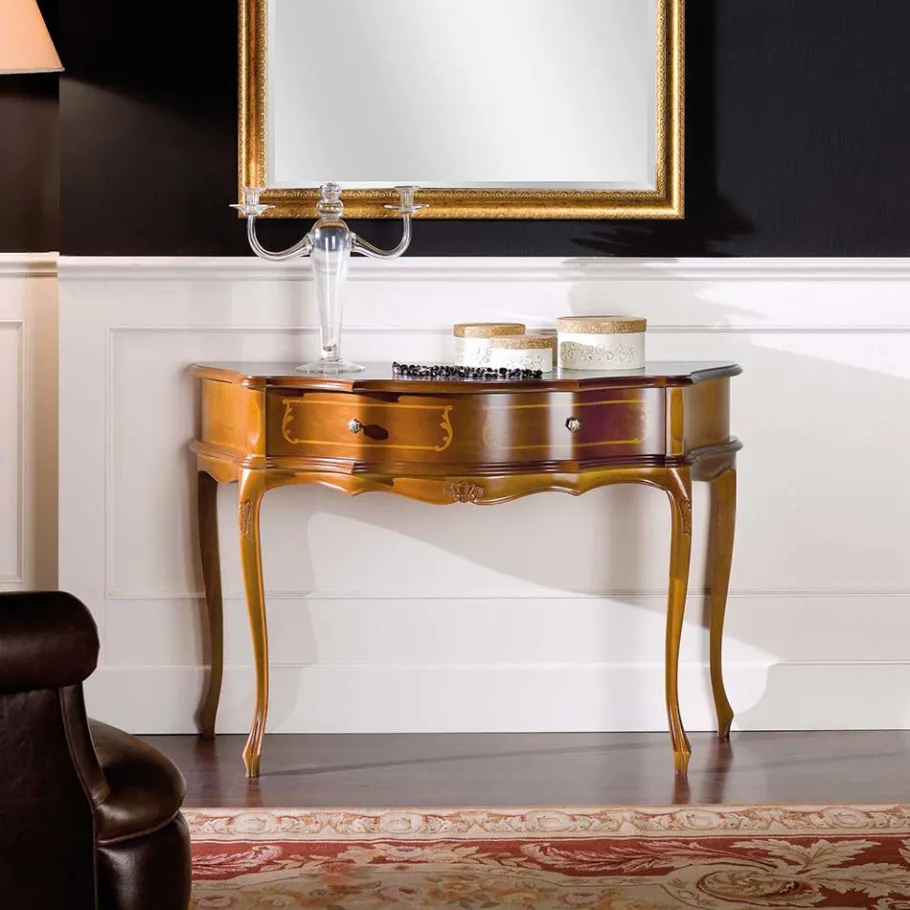 New Wohnen Eleganter Konsolentisch Dentro im Barock Design