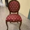 Wohnen Eleganter Medaillonstuhl Rot Gold Magari & Nussbaum