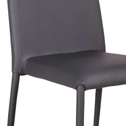 Hot Wohnen Eleganter Stuhl Giant aus Kunstleder (4er Set)