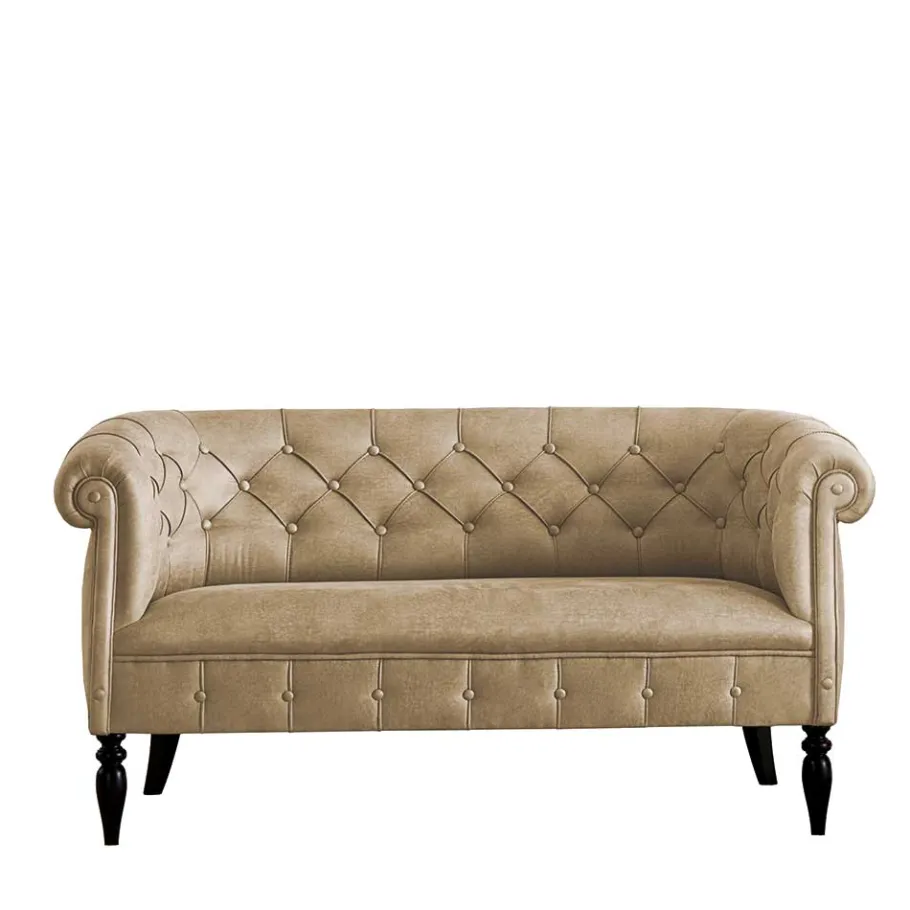 Best Wohnen Elegantes Design Sofa im Chesterfield Look - Kiano