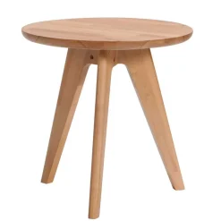 Clearance Wohnen Elegantes Polsterbett in Grau und Kernbuche - Silka