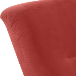 Wohnen Entspannungssessel in Terracotta Velours - Vacance