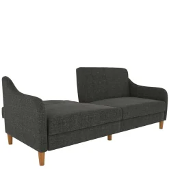 Sale Wohnen 3er Bettsofa in Grau Stoffbezug - Tabara