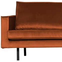 Outlet Wohnen 4er Sofa über Eck im Retro Style - Naryon