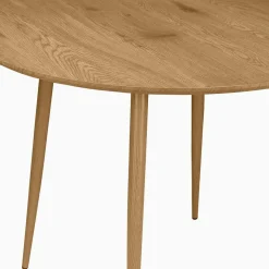 Hot Wohnen Essgruppe in Altrosa & Eiche - Eva (fünfteilig)
