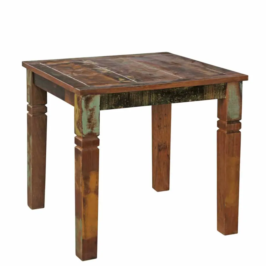 New Wohnen Esstisch Dencig im Shabby Chic mehrfarbig