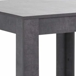 New Wohnen Esstisch in dunkler Betonoptik - Delius