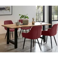 Wohnen Esstisch Kombination modern - Tessa (fünfteilig)
