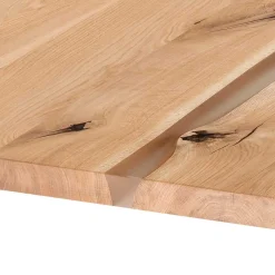 Outlet Wohnen Esstisch mit Design-X-Beinen - Opal