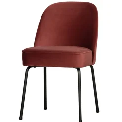 Clearance Wohnen Esstisch Stühle in Kastanienfarben Samt - Spicla (2er Set)