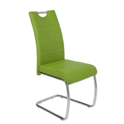Discount Wohnen Esstisch Swingstühle in Grün - Nokadura (Set)