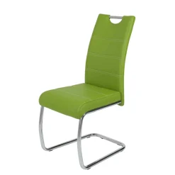 Discount Wohnen Esstisch Swingstühle in Grün - Nokadura (Set)