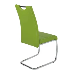 Discount Wohnen Esstisch Swingstühle in Grün - Nokadura (Set)