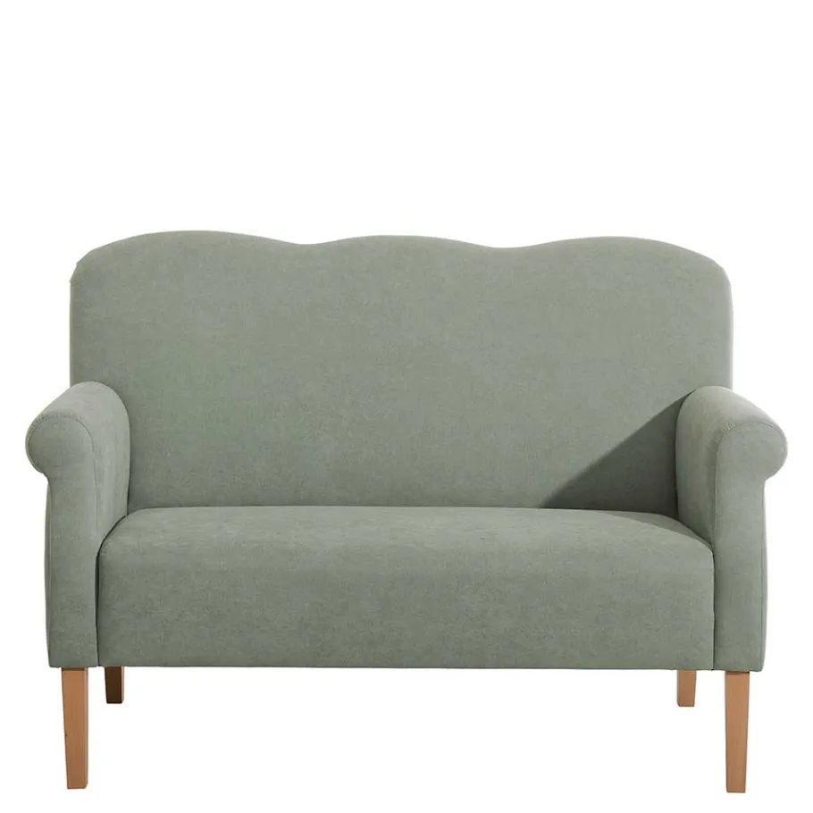 New Wohnen Esstisch Zweisitzer Sofa in Hellgrün - Ashron