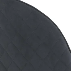 Discount Wohnen Esstischstühle in Dunkelgrau Microfaser - Corgova (4er Set)