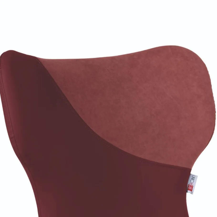 Hot Wohnen Esstisch-Stühle in Dunkelrot Bordeaux - Eleonora (2er Set)