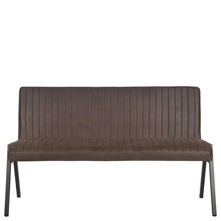 Clearance Wohnen Esszimmer Bank in Anthrazit - Eluras