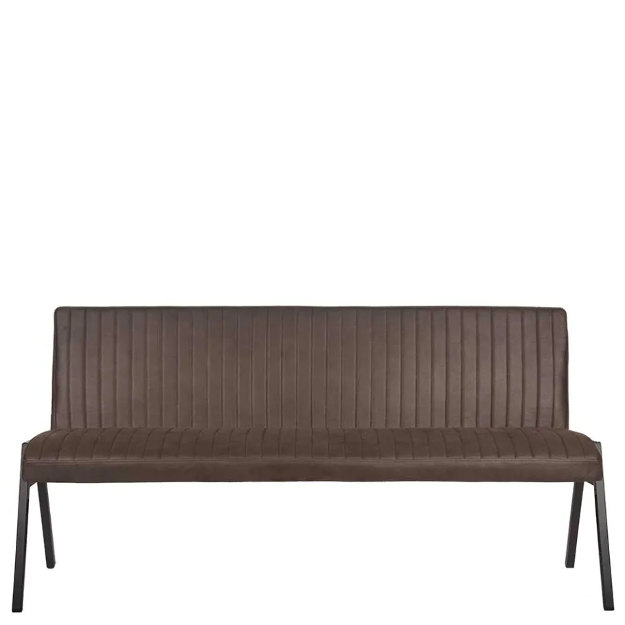 Clearance Wohnen Esszimmer Bank in Anthrazit - Eluras