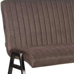 Clearance Wohnen Esszimmer Bank in Anthrazit - Eluras