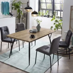 Hot Wohnen Esszimmer Essgruppe modern - Yorano (fünfteilig)