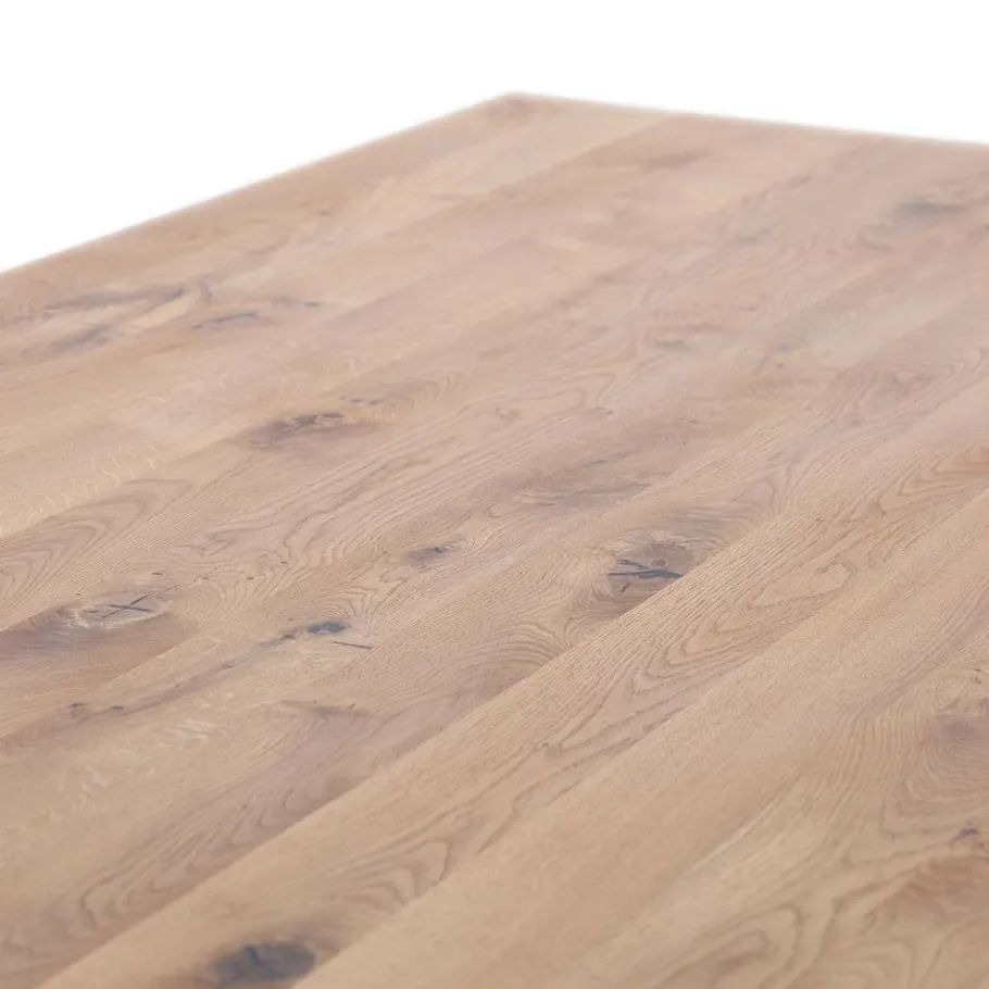 Outlet Wohnen Esszimmer Esstisch aus Balkeneiche Massivholz - Losvonos