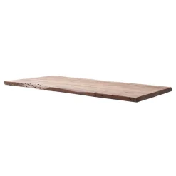 Clearance Wohnen Esszimmer Esstisch mit natürlicher Baumkante - Hugadano