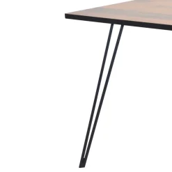 Hot Wohnen Esszimmer Gruppe mit Freischwingern - Raimar (fünfteilig)