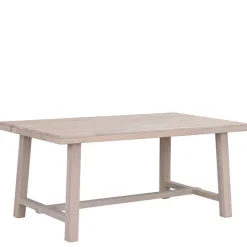 Sale Wohnen Esszimmer 4-Personen Gruppe White Wash - Dioca (fünfteilig)
