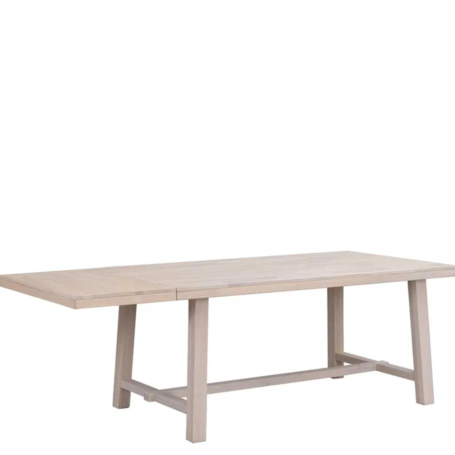 Sale Wohnen Esszimmer 4-Personen Gruppe White Wash - Dioca (fünfteilig)