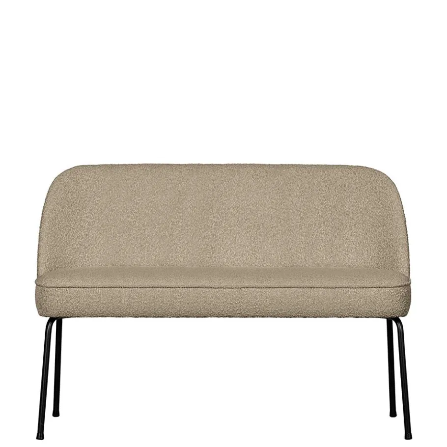 Hot Wohnen Esszimmer Polsterbank in Beige Boucle - Laderla