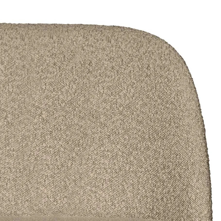 Hot Wohnen Esszimmer Polsterbank in Beige Boucle - Laderla