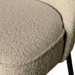 Hot Wohnen Esszimmer Polsterbank in Beige Boucle - Laderla