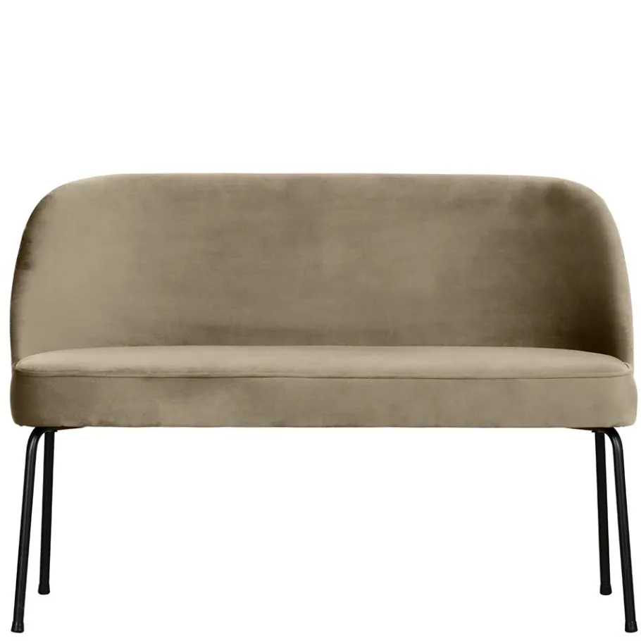 Outlet Wohnen Esszimmer Polsterbank in Khaki Samt - Cuba