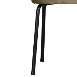 Outlet Wohnen Esszimmer Polsterbank in Khaki Samt - Cuba