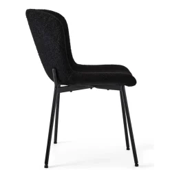 Sale Wohnen Esszimmer Polsterstuhl in Schwarz - Caleena (2er Set)
