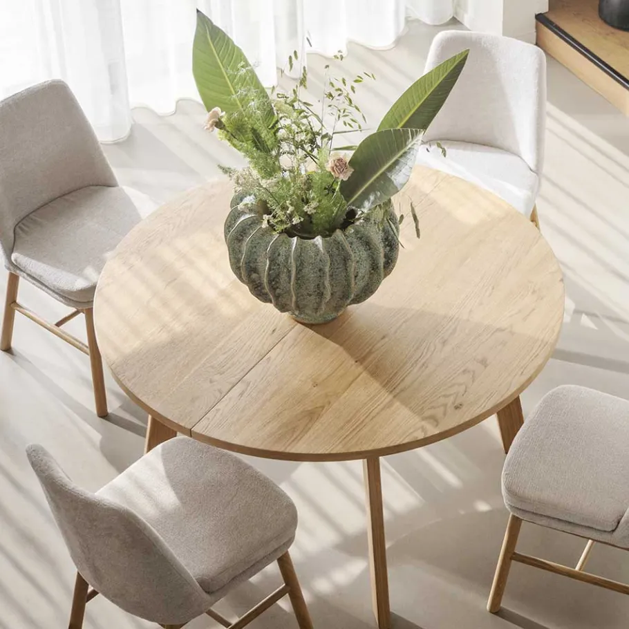 Sale Wohnen Esszimmer Sitzgruppe im Scandi Chic - Rascilda (siebenteilig)