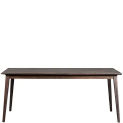 New Wohnen Esszimmer Sitzgruppe in Braun & Schwarz - Elizabeth (siebenteilig)