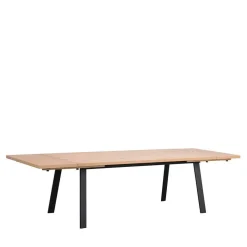Outlet Wohnen Esszimmer Tisch in Eiche White Wash - Parida