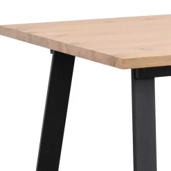 Outlet Wohnen Esszimmer Tisch in Eiche White Wash - Parida