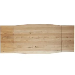 Outlet Wohnen Esszimmer Tisch mit Holzplatte aus Wildeiche - Rouven