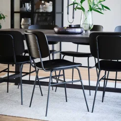 Clearance Wohnen Esszimmer Tischgruppe für 6 Personen - Vedraza (siebenteilig)