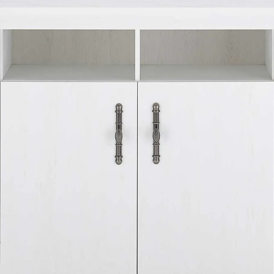 Sale Wohnen Esszimmerschrank Set in weißer Holzoptik Pinie - Liancos (dreiteilig)