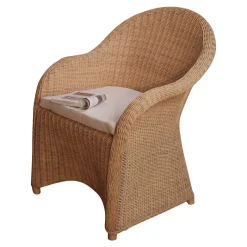 Discount Wohnen Esszimmersessel Classico aus Rattan