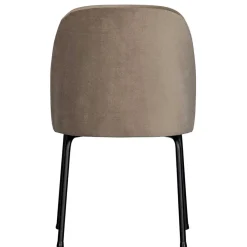 Outlet Wohnen Esszimmerstühle in Khaki Grün Samt - Zalau (2er Set)