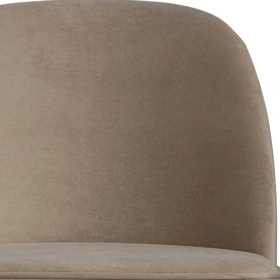 Outlet Wohnen Esszimmerstühle in Khaki Grün Samt - Zalau (2er Set)