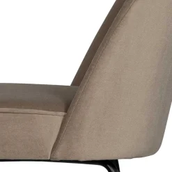 Outlet Wohnen Esszimmerstühle in Khaki Grün Samt - Zalau (2er Set)